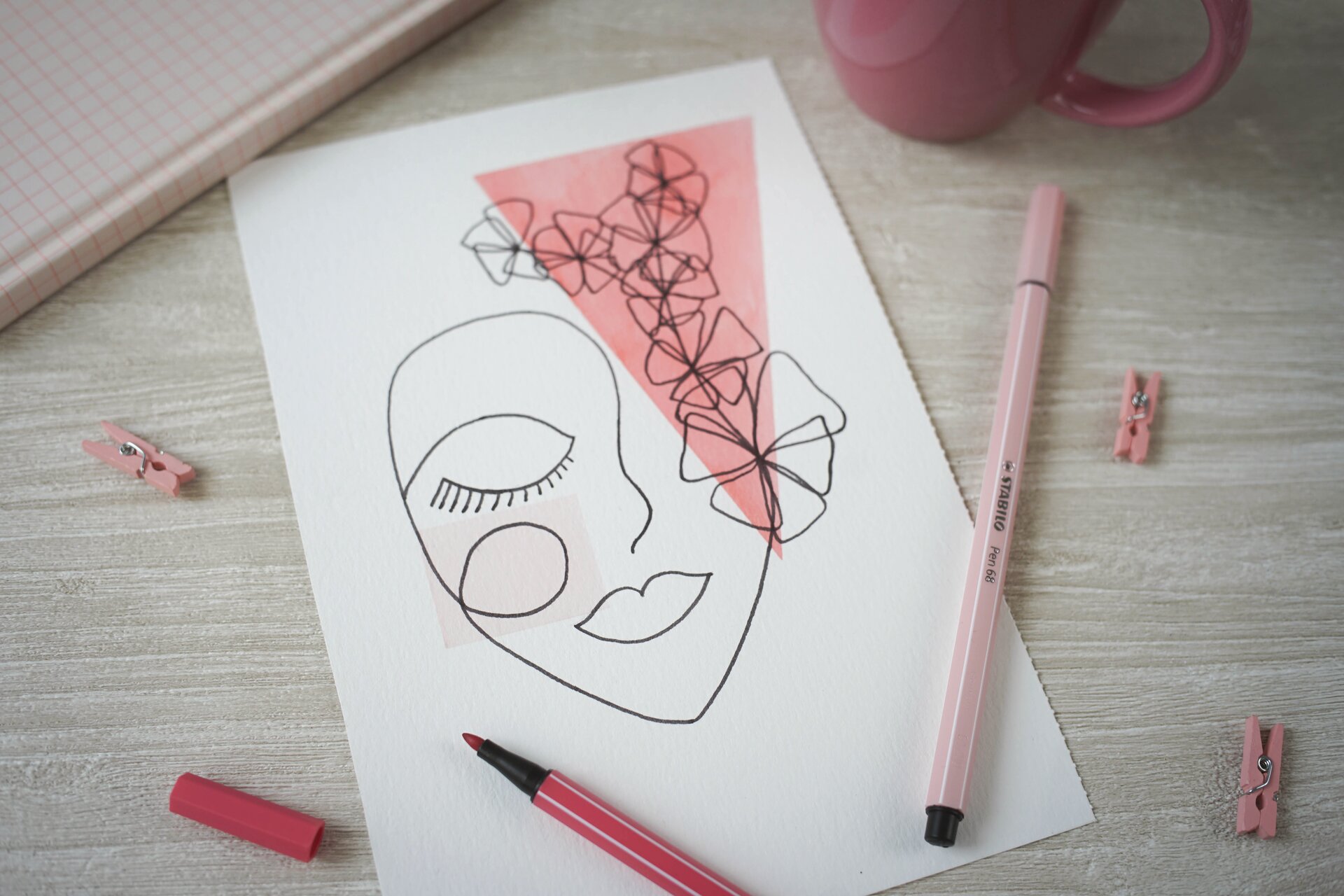 Fibrowa końcówka STABILO Pen 68